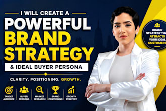 create a powerful brand strategy and ideal buyer persona for your business