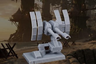 3d model and 3d print your custom figurines and objects