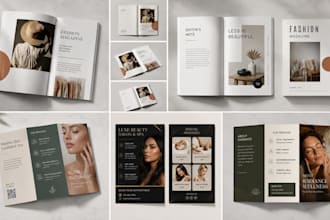 design editorial magazine newspaper ad brochure product catalog business advert
