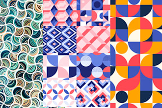 make custome pattern desing like you