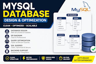 design mysql database with er diagram