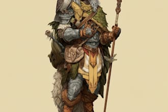 fantasy character art and fantasy character art