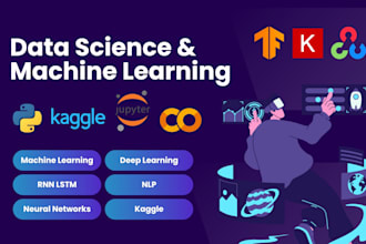 do data science, machine learning, nlp and kaggle projects in python