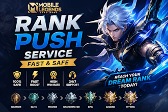 push your mobile legends rank to mythic