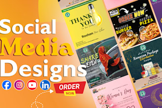 design stunning social media posts for your brand