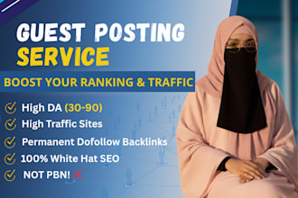 do SEO guest posting for top google ranking