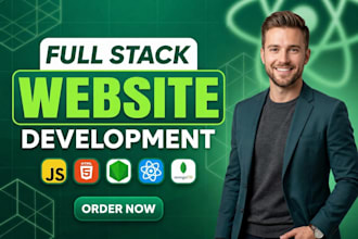 build rebuild website development full stack front end back end developer