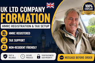 register UK ltd company formation and hmrc tax registration setup