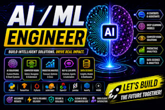 be your ai ml engineer for machine learning, deep learning, and ai solutions