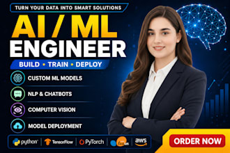 be your ai ml engineer for machine learning, deep learning, and ai solutions