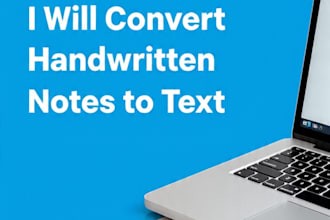 accurately convert handwritten medical reports to word files