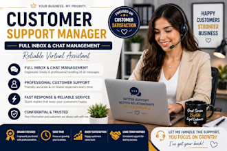 manage your customer support and engagement as a virtual assistant