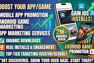 mobile app promotion reach app install ios android game marketing game promotion