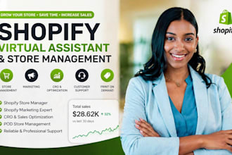 do shopify store manager for shopify marketing cro pod shopify virtual assitant