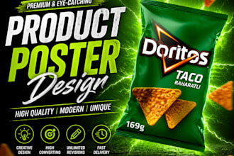 design eye catching product posters