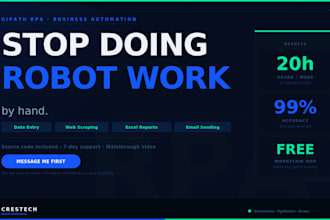 automate data entry web scraping repetitive workflows using uipath rpa make com