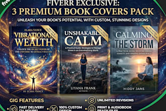 design an eye catching motivation and self help book cover