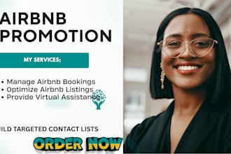 promote airbnb listings and boost booking listings