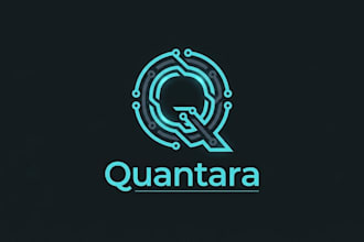 design a modern ai logo and full brand identity