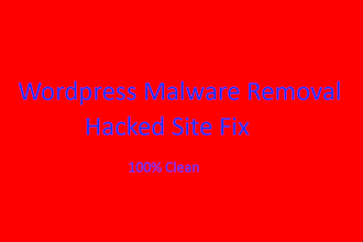 do wordpress malware removal and fix hacked wordpress site
