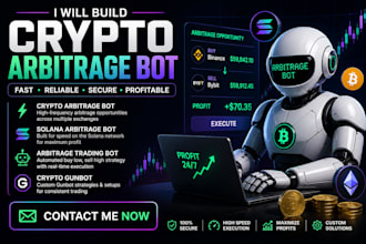 crypto arbitrage bot, arbitrage trading bot, solana arbitrage bot, crypto gunbot