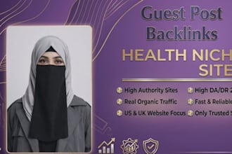 publish health guest post backlinks on high authority sites