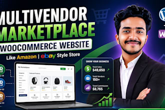 build a multivendor wordpress ecommerce website using woocommerce and dokan