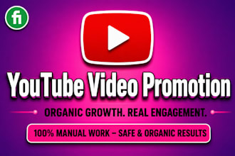 do organic youtube video promotion for real audience growth