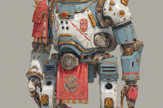 high quality robot, mecha concepts