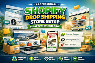 do design shopify store,shopify website design,shopify drop shipping store setup