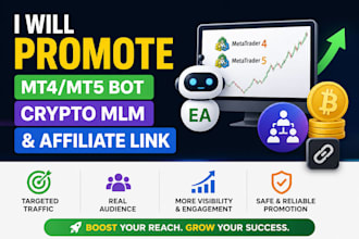 guarantee 900k investors for crypto mlm, ai trading bot, mt4, mt5 trading bot