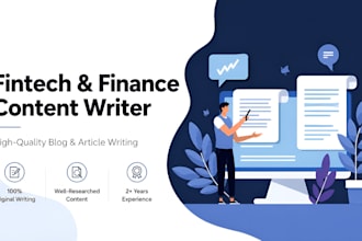 write wealth management and fintech SEO content writer for blogs and businesses