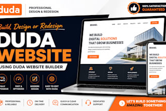 build duda website design duda website redesign using duda website builder