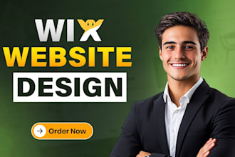 build a modern wix website, design wix or redesign wix website for your business
