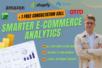 analyze your e commerce data and create insightful dashboards