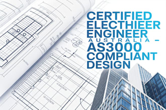 be your certified electrical engineer for load calculation and electrical design