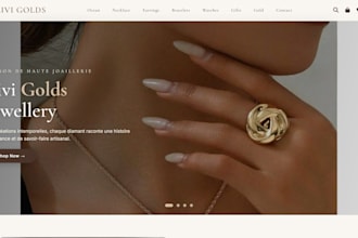 create a luxury website design