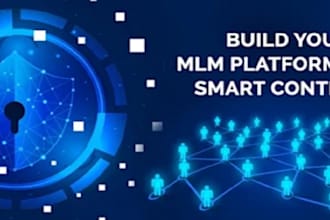 create mlm software, mlm smart contract, MLM crypto investment website