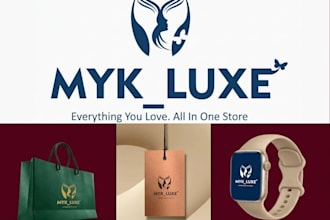 design modern fashion, apparel, boutique or clothing brand identity kit logo