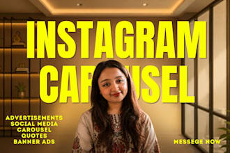 design instagram carousel, linkedin post, instagram post design