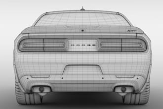 create precise 3d car models for 3d printing, toys and collectibles
