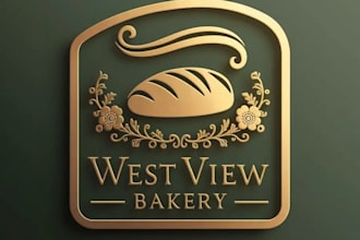 design creative bar, food, restaurant, coffee, bakery logo