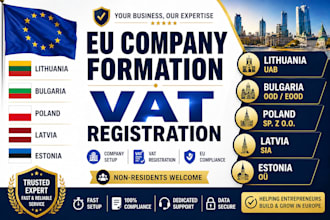 lithuania bulgaria poland latvia estonia company vat registration