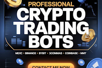 create mexc bot, binance bot, bybit bot, 3commas coinbase bot, mmt trading bot