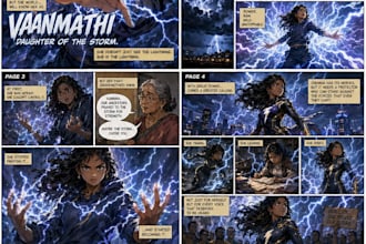 create comics design for kids