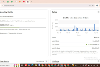 manage your ebay etsy walmart account as a virtual assistant
