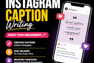 write engaging instagram captions for your posts