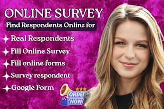 gather real online survey respondents for your online survey, poll