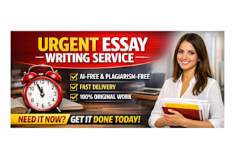 be your essay writer, urgent essay writing