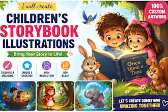 children story book illustration children ghostbook writer, kids coloring book